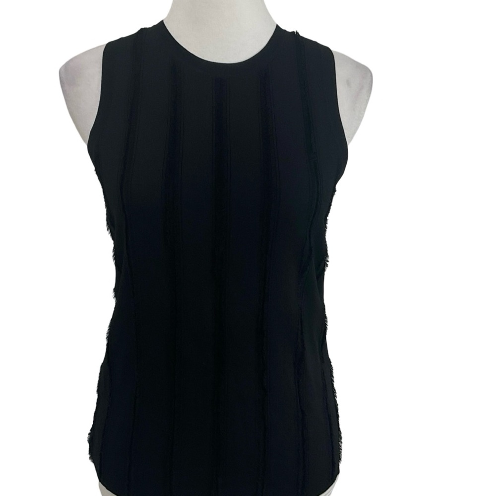 Theory Black Sleeveless Top Size M